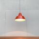 Suspensions Mid-Century danoise Emaille Amatur de Louis Poulsen, années 1960, lot de 3