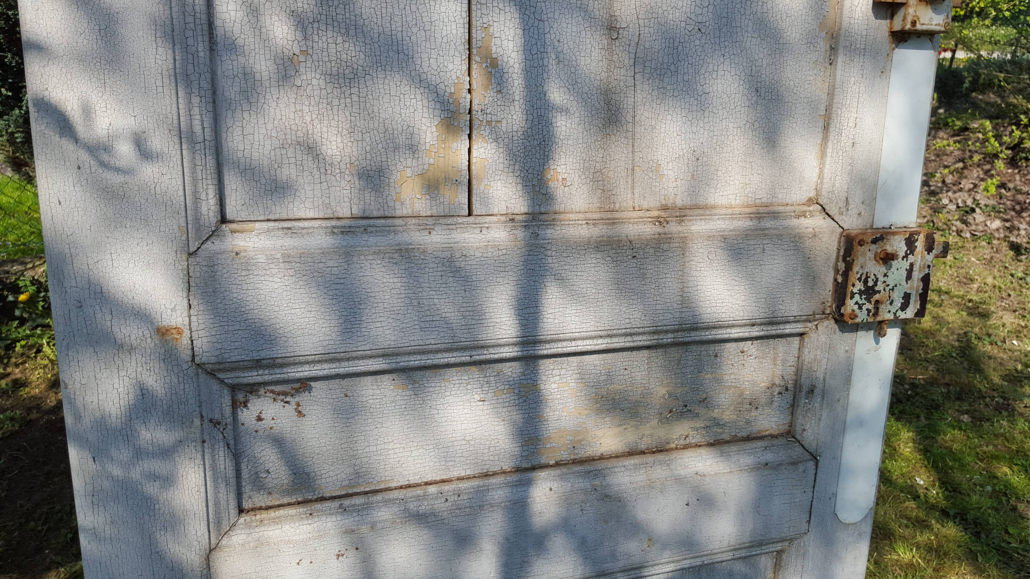 Original old patina separation door