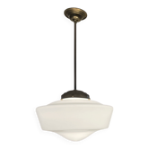 Furillo, white opal pendant lamp by Gispen