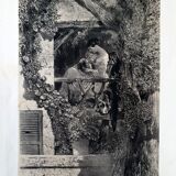 Lithograph in black - By Berlauts, Paris