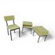 2 x nightstand / matching chair by Kuperus / model Horatio / 1960s