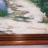 Provençal watercolor signed