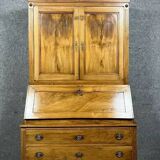Louis XVI period scriban cabinet in mahogany circa 1760