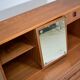 Danish sekretary teak 1960s vintage Scandinavian mid century