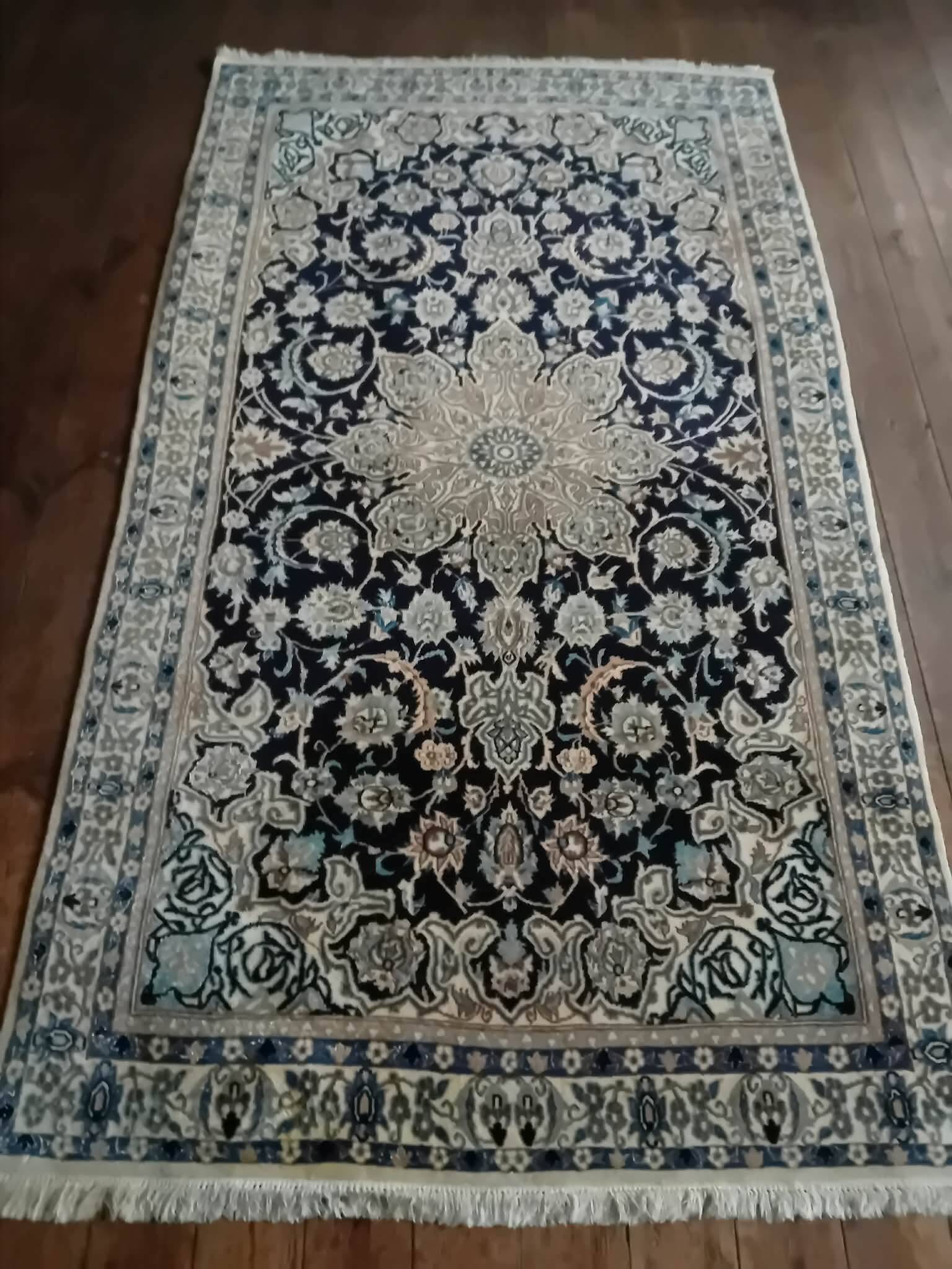 Handmade Persian Dwarf Rug 200x115cm