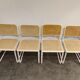 Set of 8 vintage Marcel Breuer Cesca chairs, made in italy, 1970s