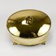 Boîte à couvercle ou bol en laiton Art Nouveau d’Otto Prutscher, Melzer & Neuhardt, années 1920