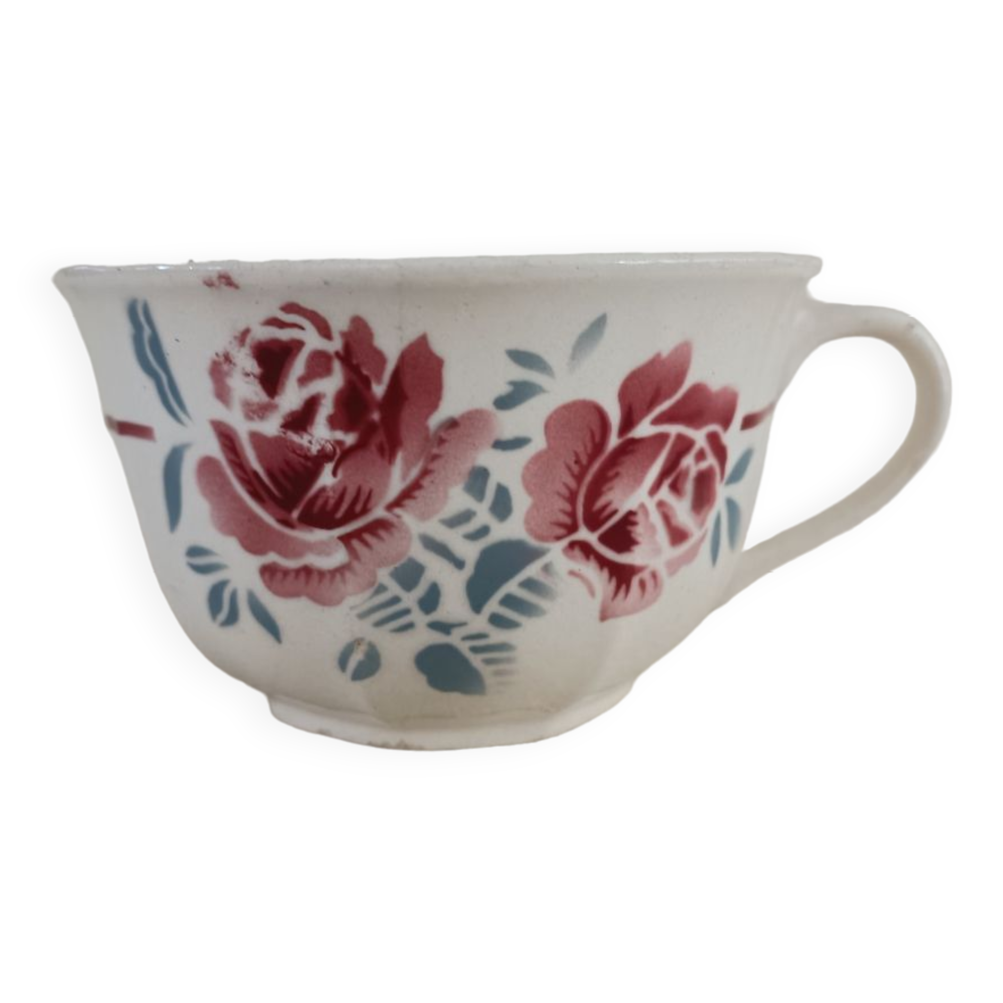 Badonviller iron earth chocolate cup