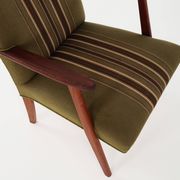 Fauteuil en teck, années 1960, design danois, fabrication : Danemark