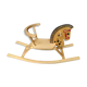 Rocking wooden horse