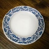 6 assiettes à dessert en porcelaine Pyroblan