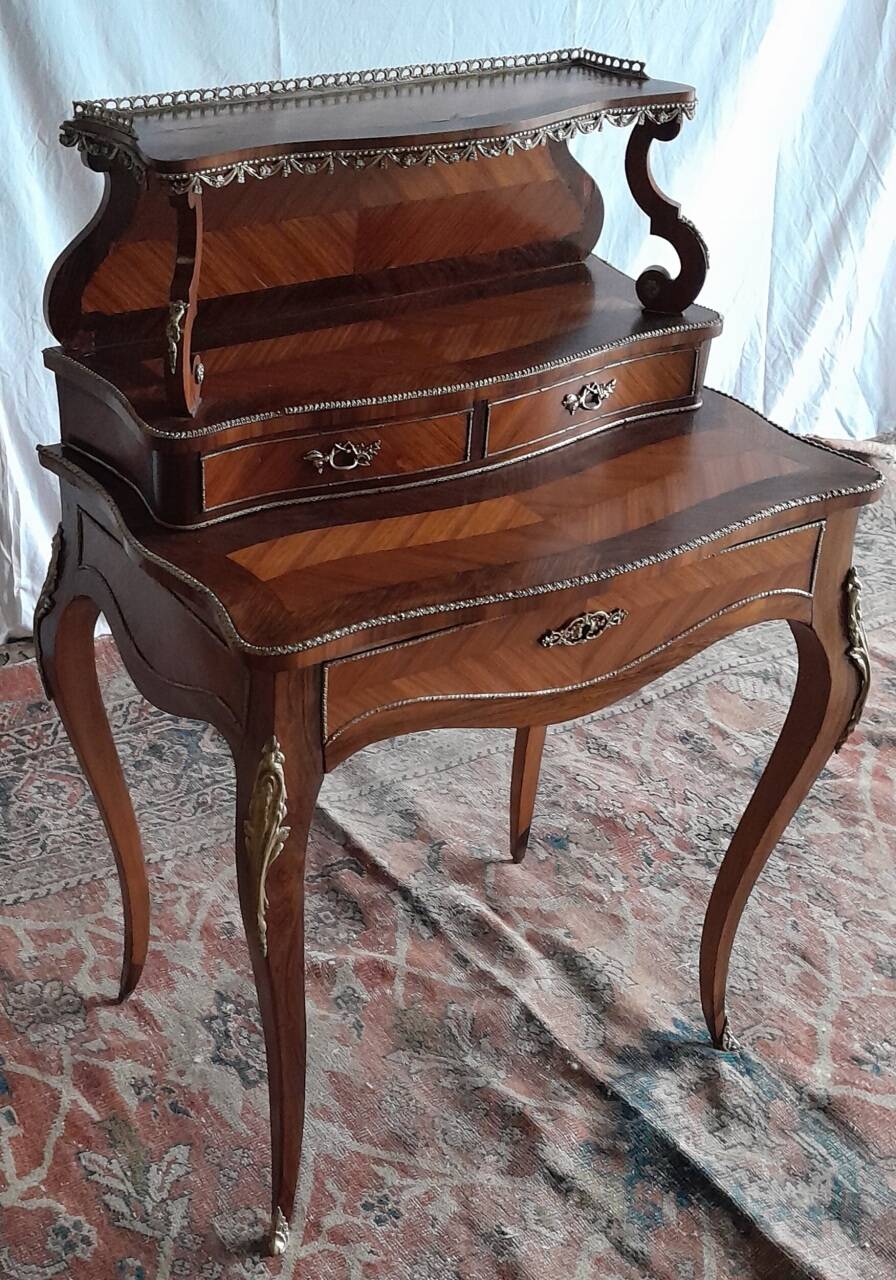 Louis XV Style Stepped Lady's Desk - 19th Century