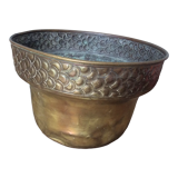 Cache pot en cuivre