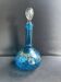 Grande carafe bleue émaillée