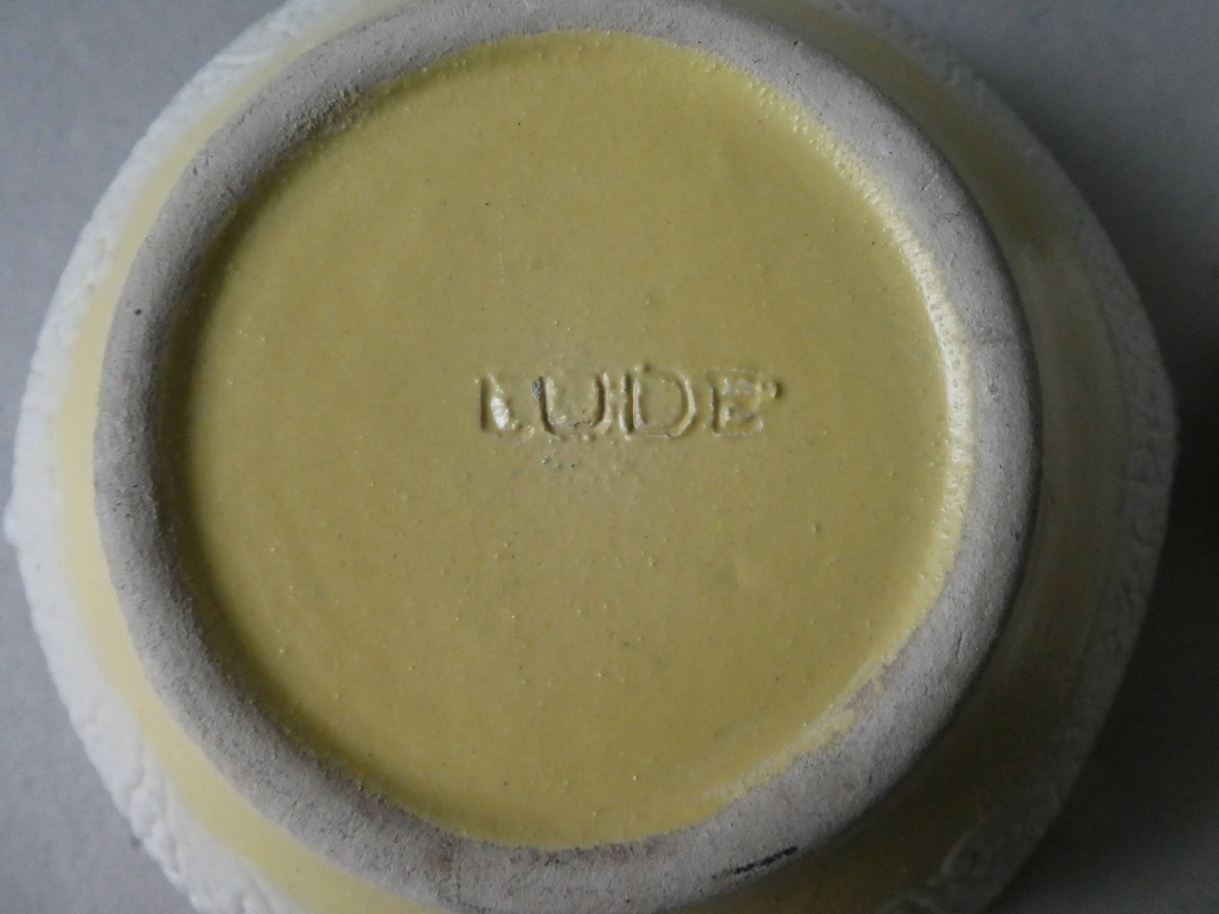 Set of 2 Lude ceramic cups from the 50/60