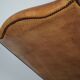 Vintage Dutch cognac coloured leather club chair