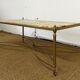 Coffee table in stone marquetry