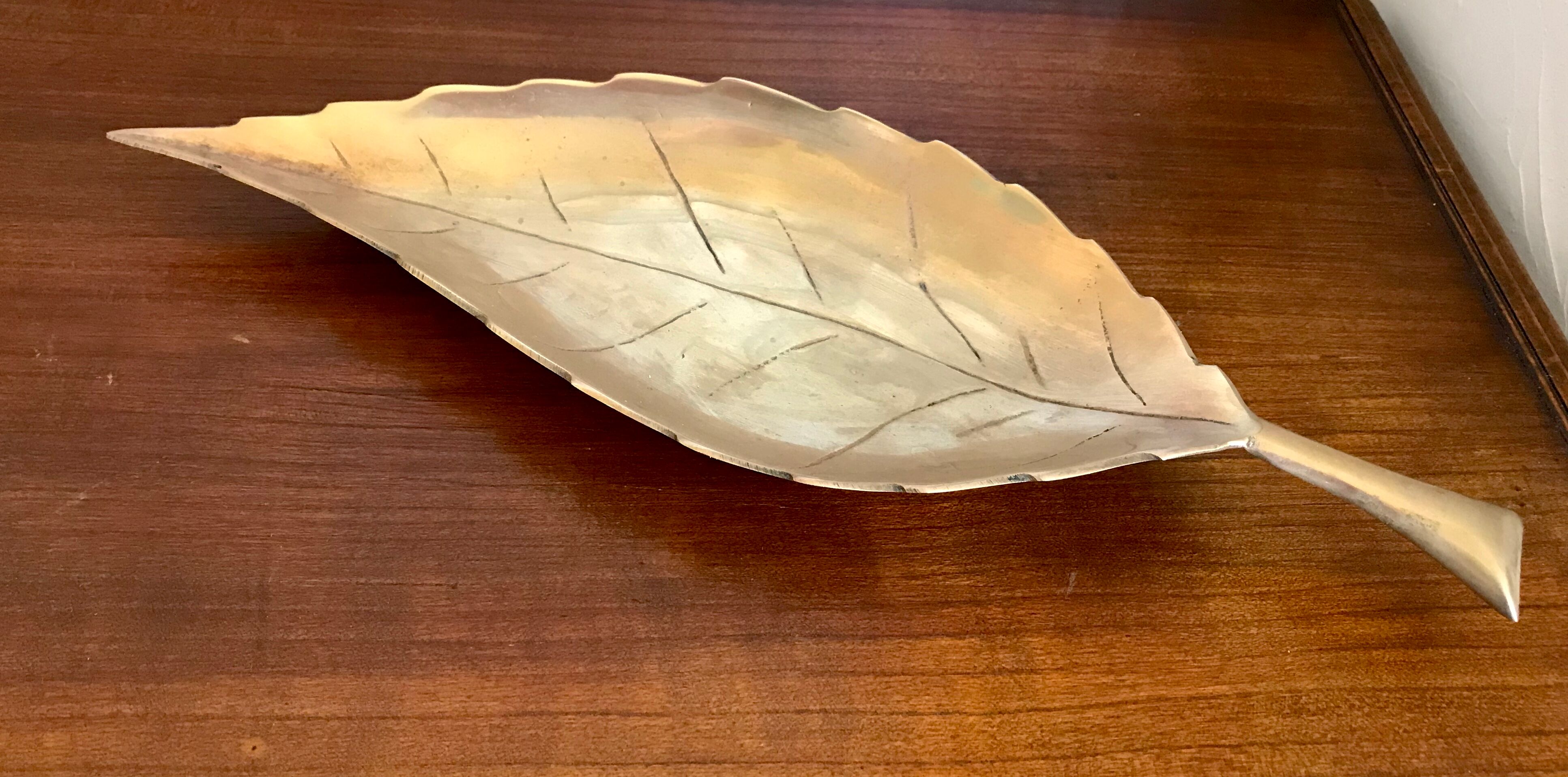 Vintage brass pocket