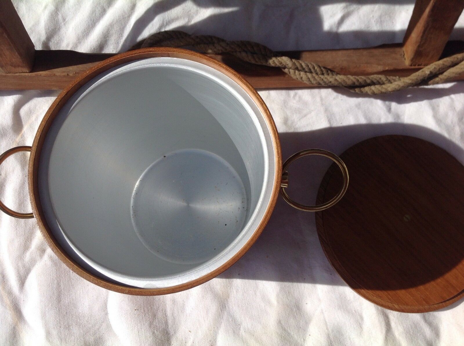 Vintage ice cream bucket 60/70 kitchen decoration