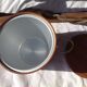 Vintage ice cream bucket 60/70 kitchen decoration