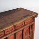 Shanxi buffet in original red paint with four drawers – China, circa 1930