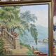 Tableau huile sur toile représentant une scène romantique
