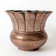 Vintage Italian hammered copper plant pot