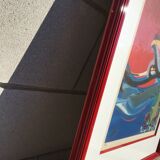 Lithograph Georges Mathieu signed and numbered framed