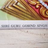Old lithograph signed by Guru Govind Singh