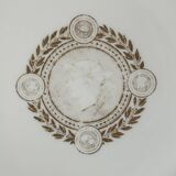 Sèvres porcelain plate | Neoclassical style | 1882-1883
