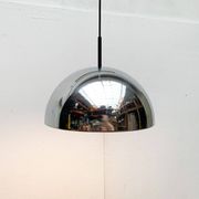 German mid-century dome pendant lamp by Staff Leuchten, 1960s.