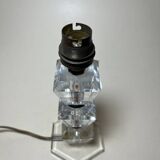 Lampe en verre vintage