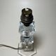 Lampe en verre vintage