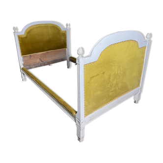 Upholstered bed louis XVI style 19th