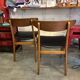 Pair of Danish Scandinavian chairs from the 1960s