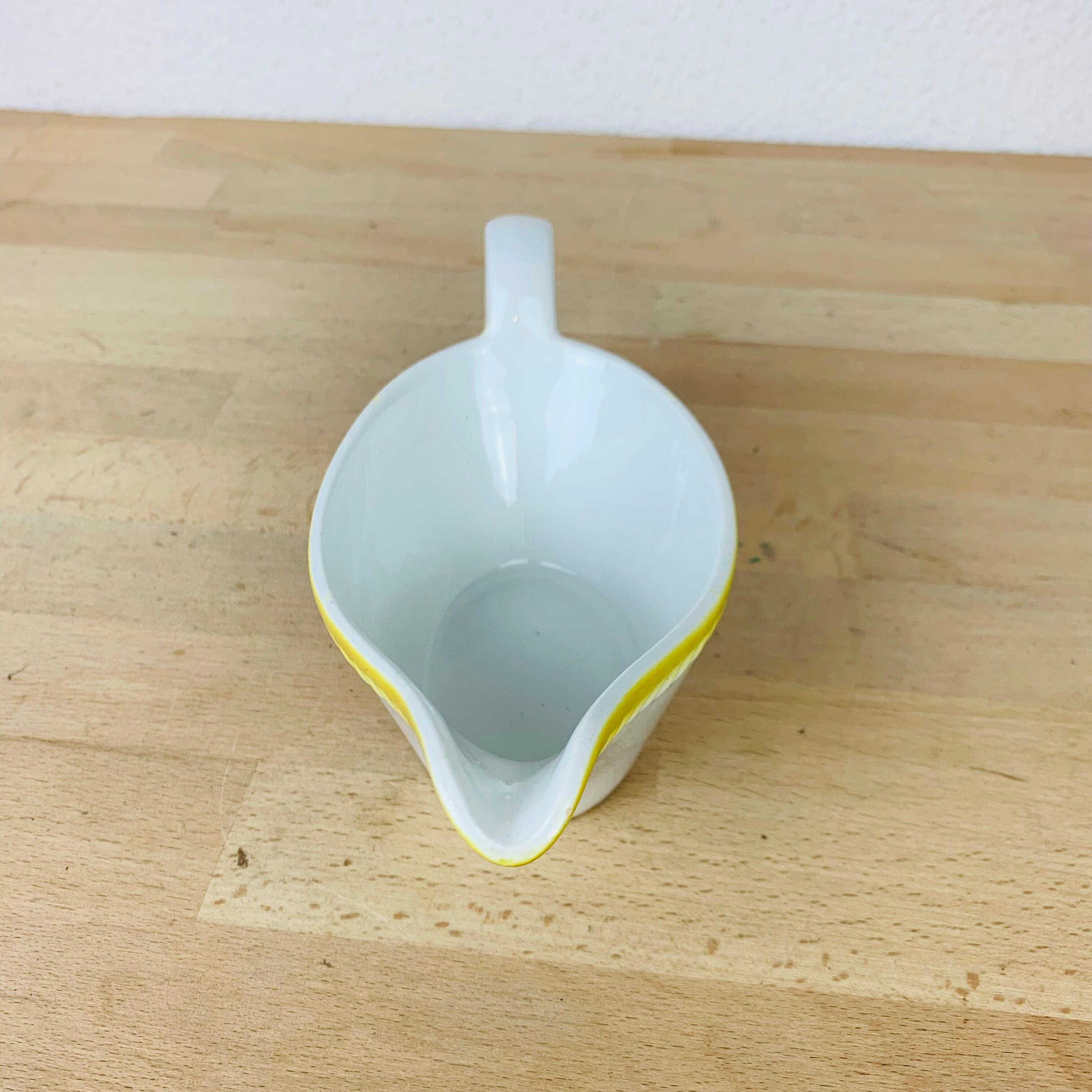 Saucer and two raviers vintage earthenware