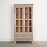 Oak showcase, Danish design, 1980s, production: Denmark