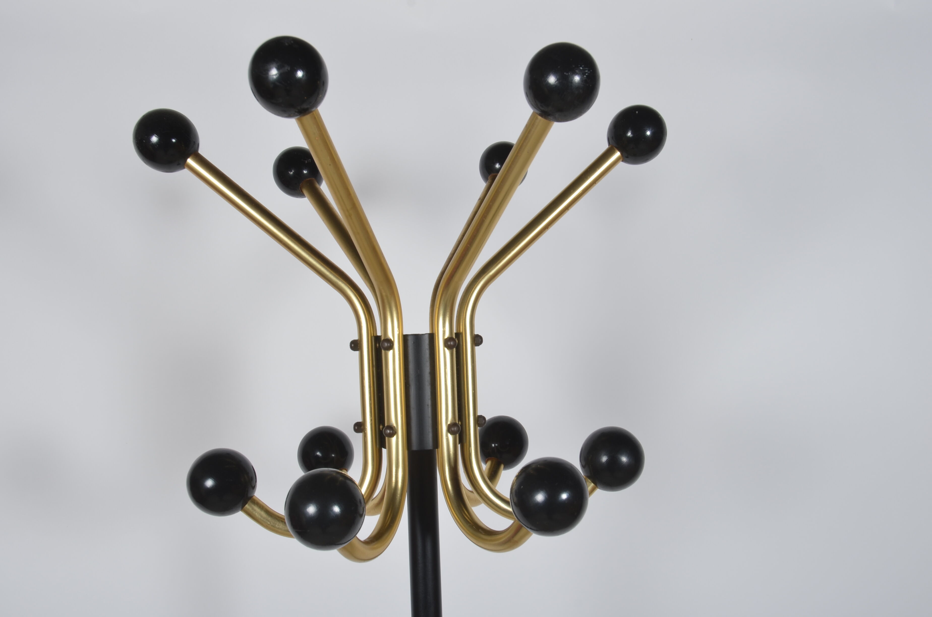 Coat rack gold metal