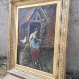Tableau ancien fin 19eme