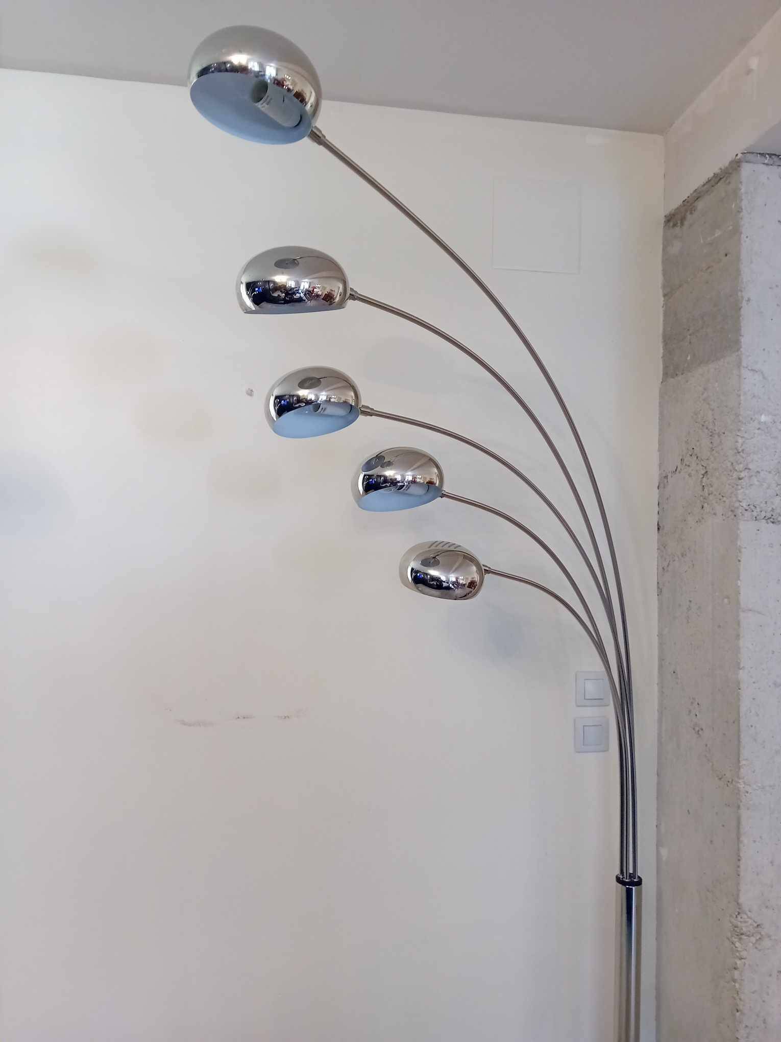 Set of 2 five fingers floor lamps by kare design 70's