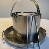 Jacobsen Arne ice bucket + tongs + tray