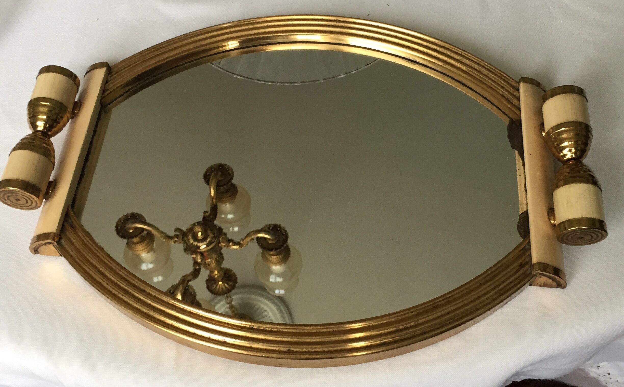 Art Deco mirror tray