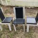 6 chaises Luigi Gorgoni