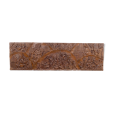 Important Monoxyle Panel, Bamoun Bas-Relief, Cameroon, Circa 1960