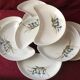 Suite de 9 coupelles d’assiettes Limoges