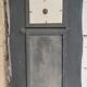 Trumeau miroir  dore biseaute 74 cm x 42 cm decor stuc