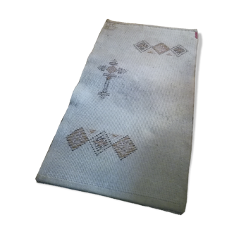 Berber wool carpet 152x87cm