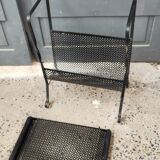 Old Mategot metal magazine rack