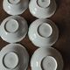 Lot de 6 coupelles  porcelaine de luxe