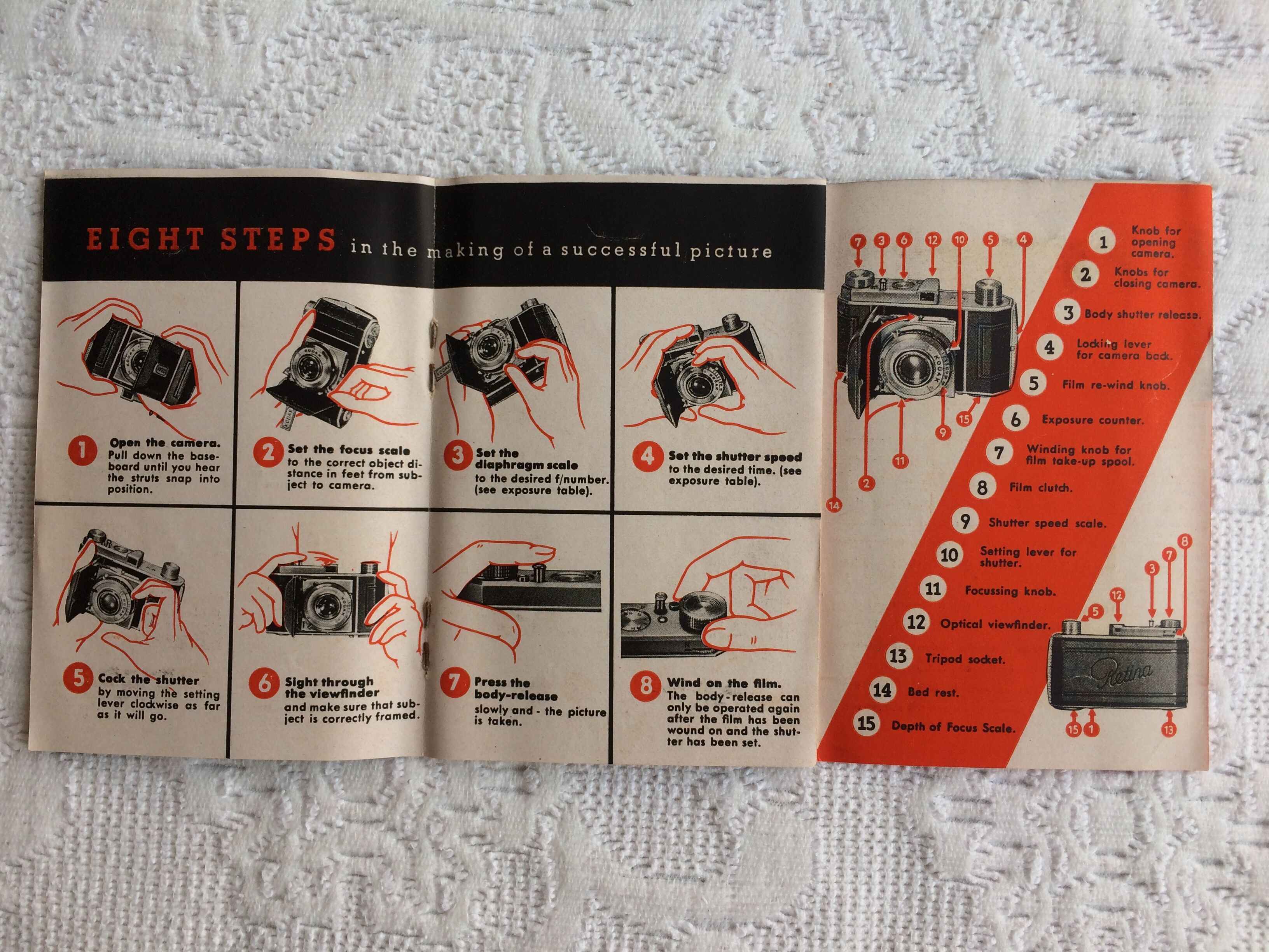 Kodak retina i compur shutter 50 mm f: 3.5 objective satin chrome finish Germany